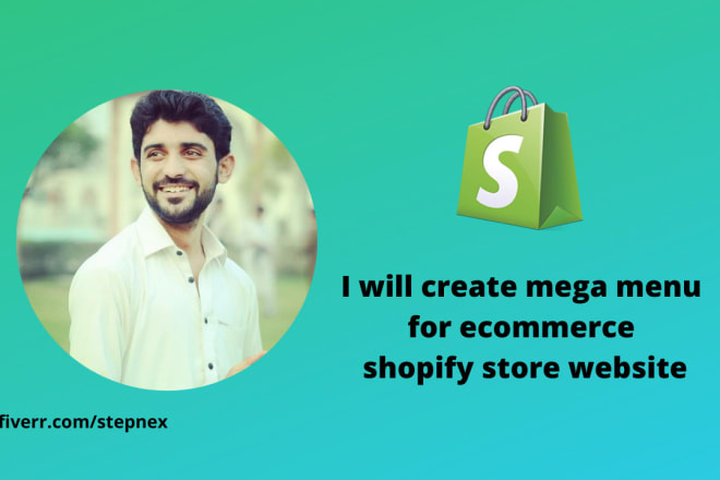 I will create mega menu for ecommerce shopify store website