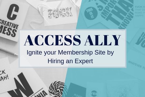I will create membershipsites, any tool, like memberpress, learndash accessally