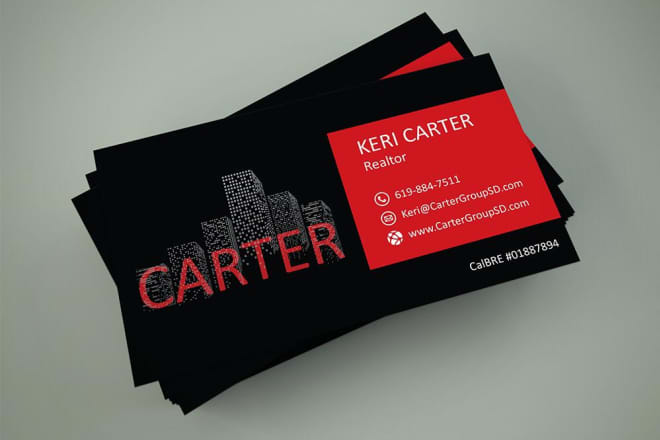 I will create modern professional business cards