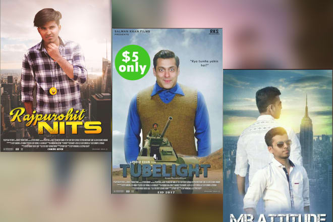 I will create movie poster and flyer designing in photoshop cc