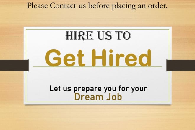I will create professional resumes and cover letters to get you hired instantly