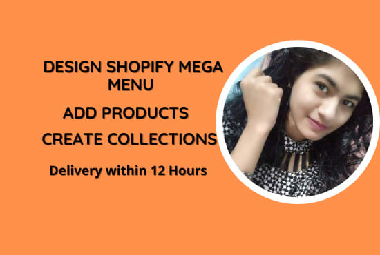 I will create shopify mega or drop down menu