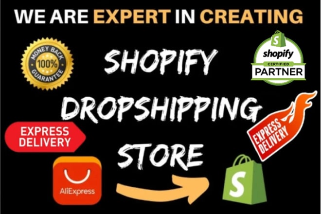 I will create shopify store,shopify website and dropshipping store