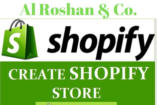I will create shopify website for you