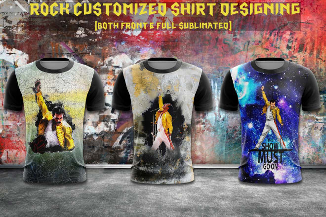 I will create sublimation t shirt design, mockup and vector