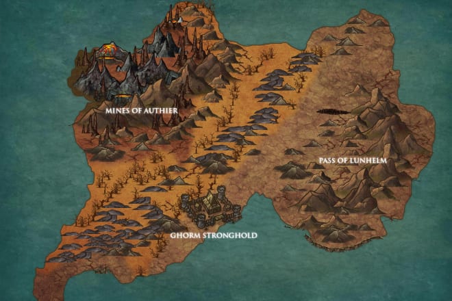 I will create your fantasy maps