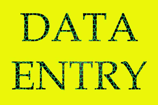 I will data mining,data analysis and data entry jobs