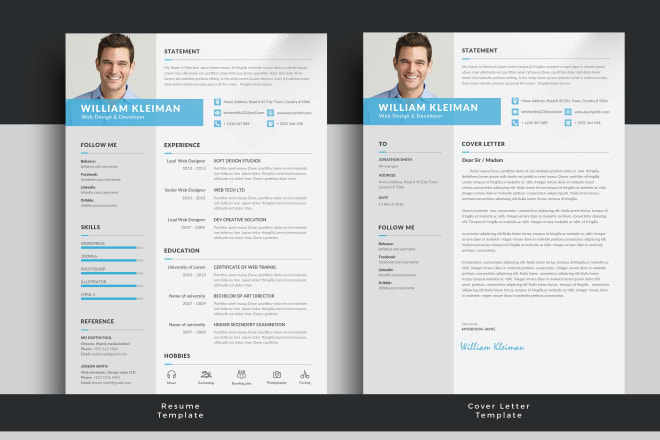 I will deliver 40 premium ms word resume template
