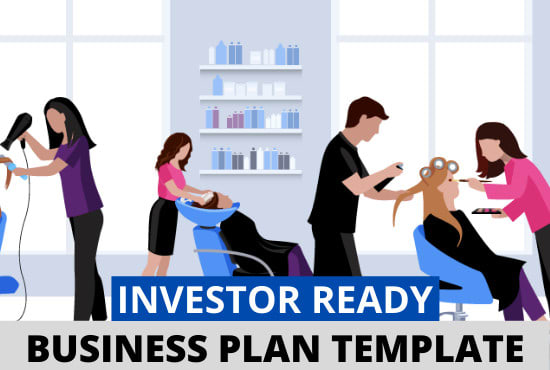 I will deliver business plan template of beauty salon