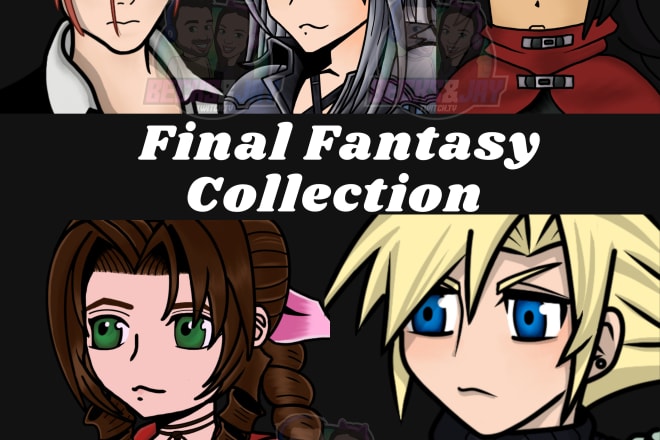 I will deliver ready to use final fantasy twitch emotes