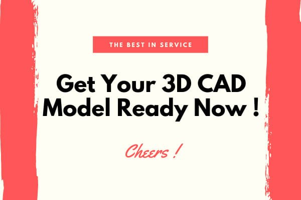 I will deliver you 3d and 2d cad models