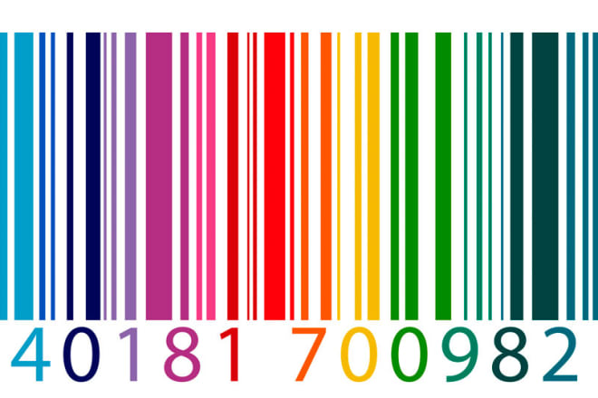 I will design 100 barcode in 1 hour