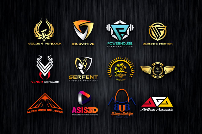 I will design 2d 3d business logo for your brand
