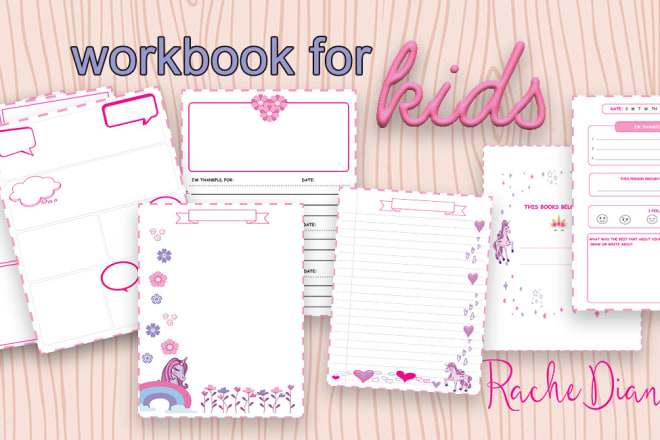 I will design a custom planner, journal,workbooks, optins or any pdf for you