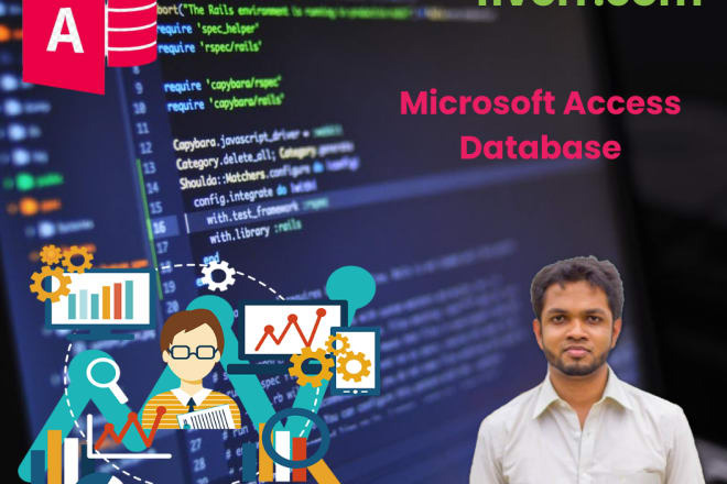 I will design a database and UI using ms access