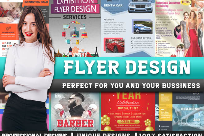 I will design a flyer for you