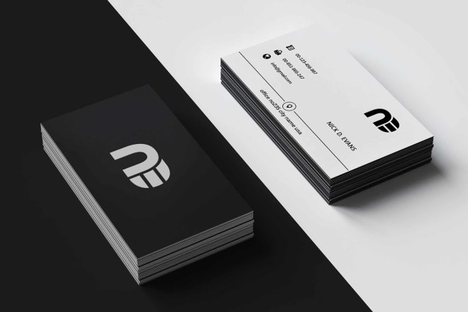 I will design a minimal business card and you get a free logo