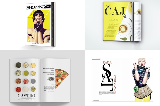 I will design a modern brochure, catalog, magazine