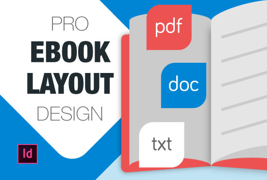 I will design a pro ebook layout