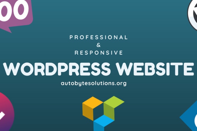 I will design a professional and responsive wordpress template