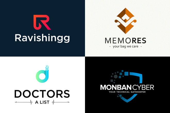 I will design a professional business logo for your brand, website