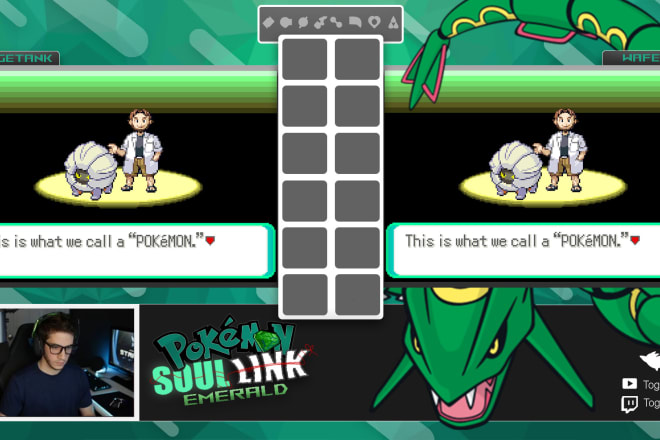 I will design a professional pokemon overlay for your needs