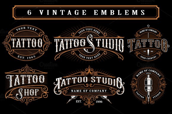 I will design a retro vintage, logo design,flyer,card tattoo etc