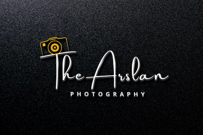 I will design a watermark logo or attractive photography