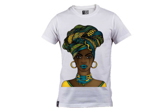 I will design african american character t shirt in 24 hours