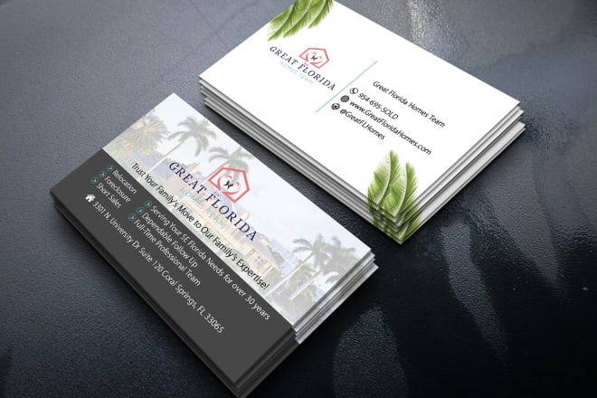 I will design amazing business card and logo