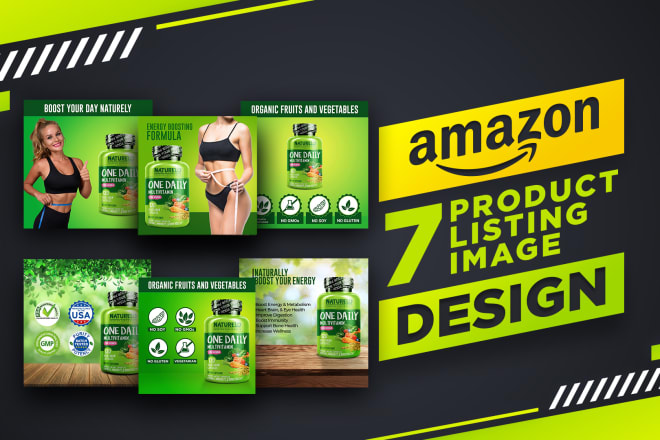 I will design amazon product listing image, infographic, lifestyle, photoshop editing