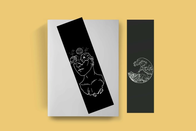 I will design an amazing print ready bookmark for your brand