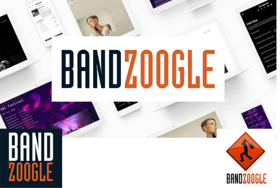 I will design an attractive bandzoogle, music website, film website