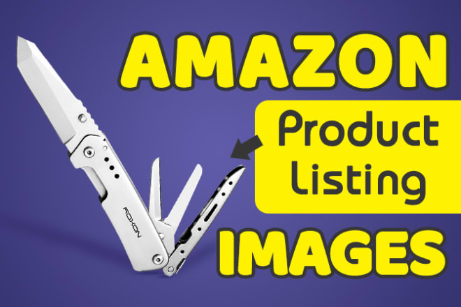 I will design an outstanding amazon product listing images