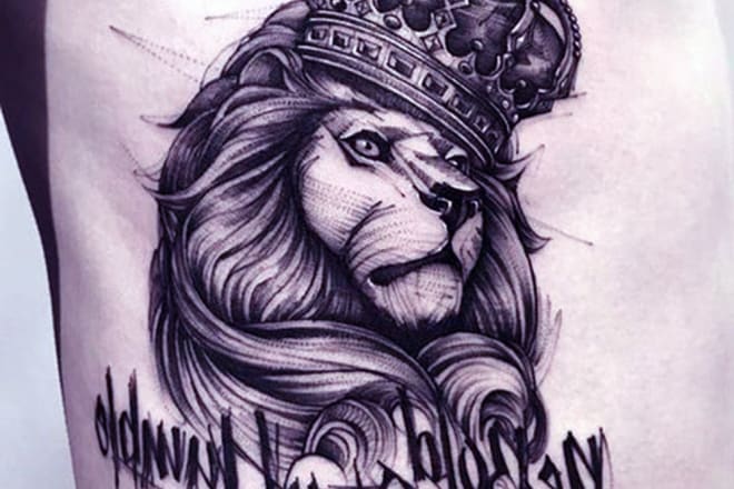 I will design and draw tattoo design for you