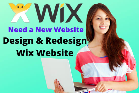 I will design and redesign professional wix website