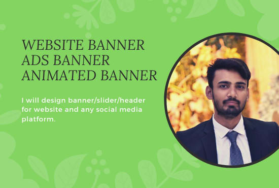 I will design animated or simple website banner, ads and 2d banner