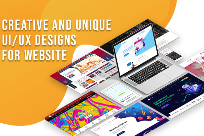 I will design attractive and creative websites design for you
