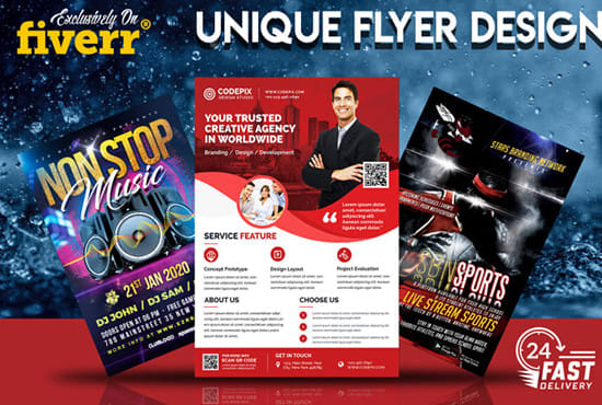 I will design attractive event flyers, invitation cards and posters
