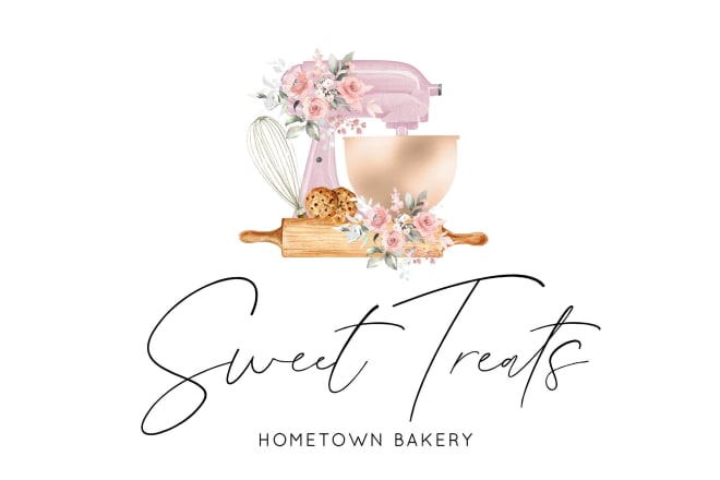 I will design awesome cake bakery,cupcake,sweets logo