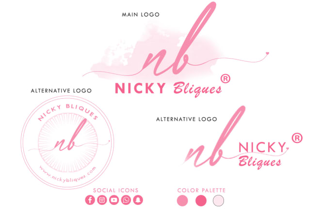 I will design beautiful signature logo and branding package,business branding kit