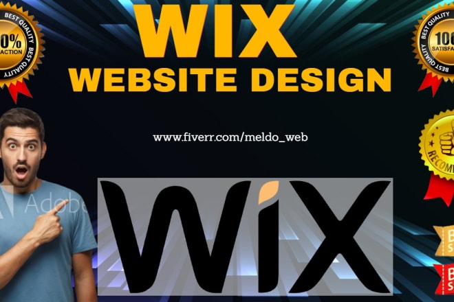 I will design beautiful wix website, wix landing page, and more