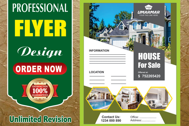 I will design business corporate flyer, brochure and leflet