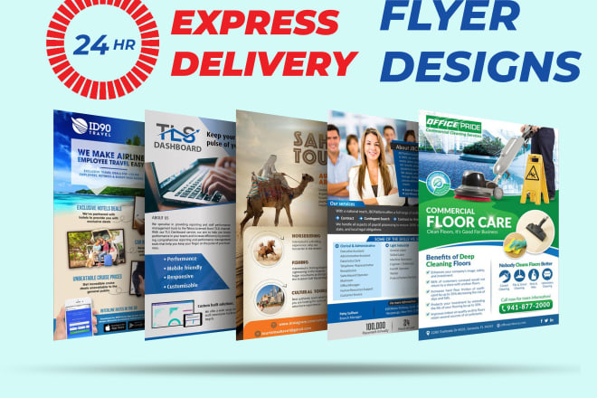 I will design business flyer design flyer