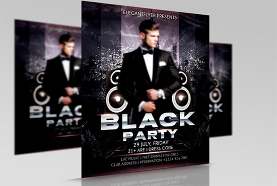 I will design club, event, and party flyers and posters