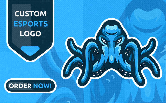 I will design custom esports mascot logo that stands out