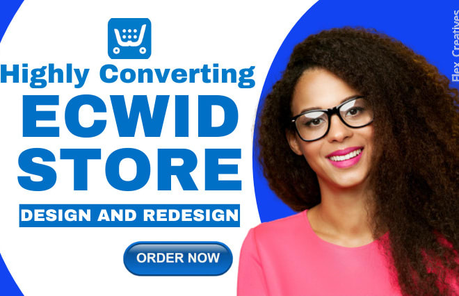 I will design ecwid store, commercehq redesign ecwid store and commercehq