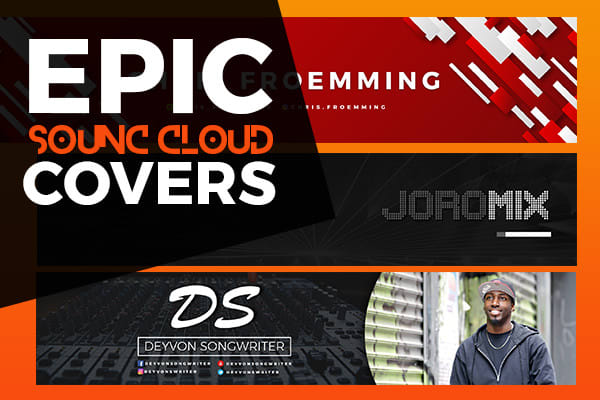 I will design epic soundcloud banner and logo