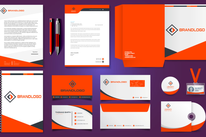 I will design exclusive business card, letterhead, logo and stationery items