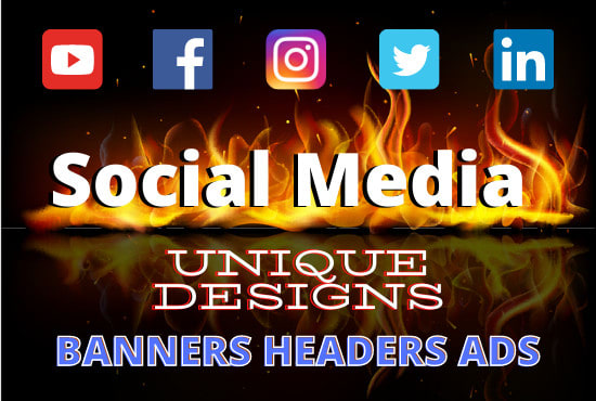 I will design facebook timeline cover twitter header youtube thumbnail instagram post